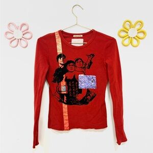 Vintage Jean Paul Gaultier Graphic Fleece